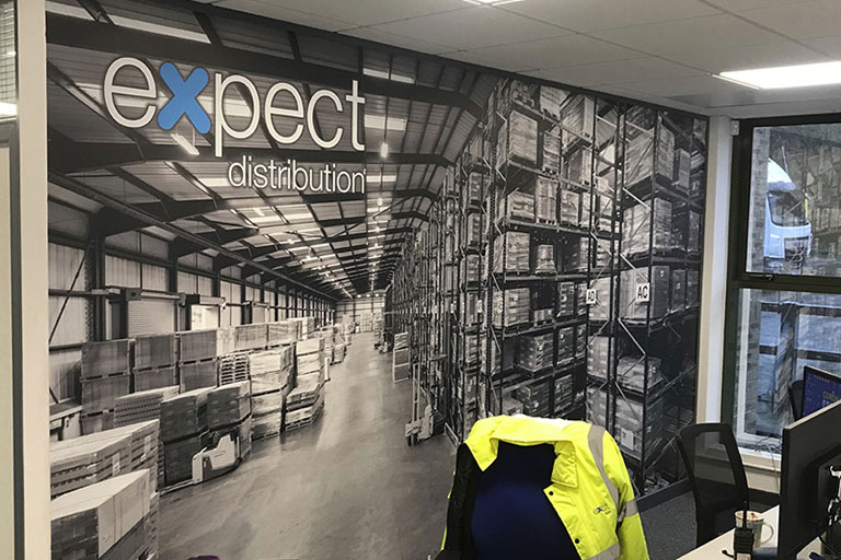 More excellent signage for our client Expect Distribution