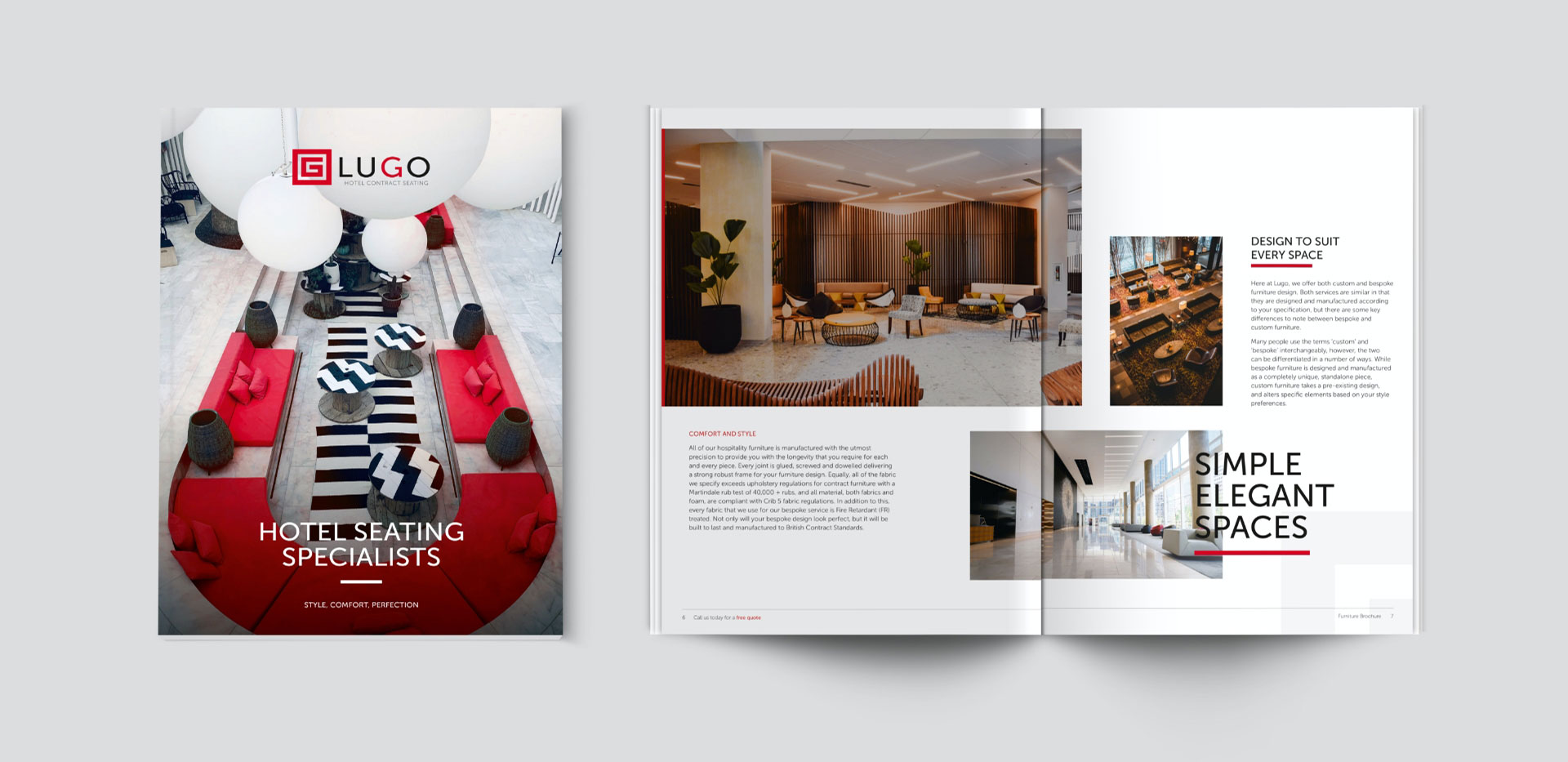 Lugo catalogue design