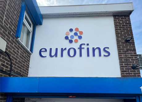 Eurofins external signage