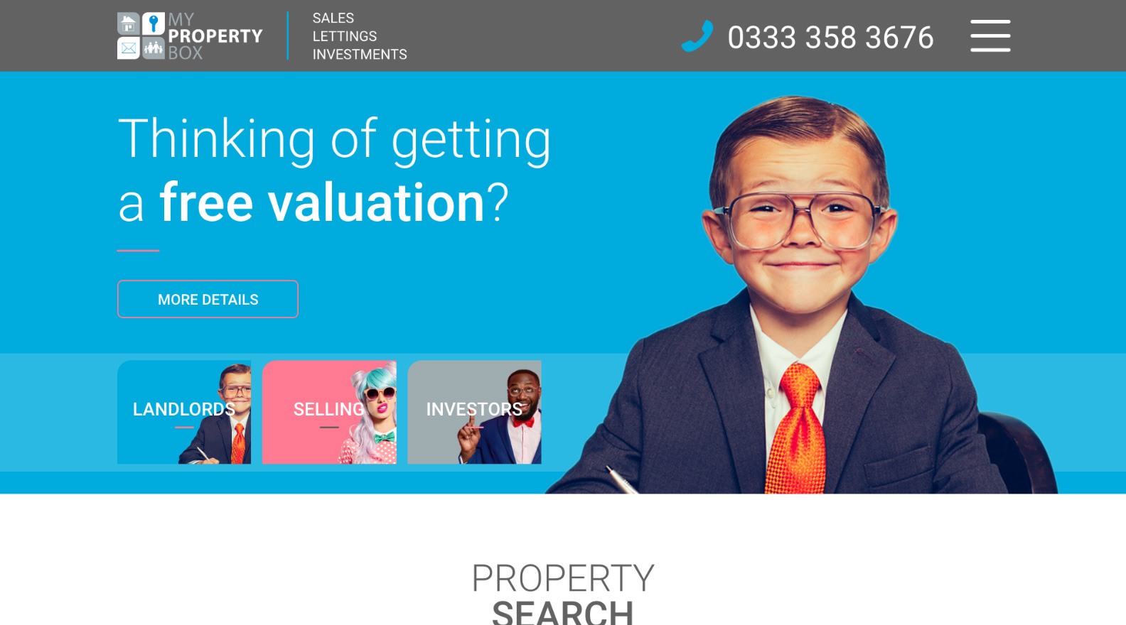 My Property Box website