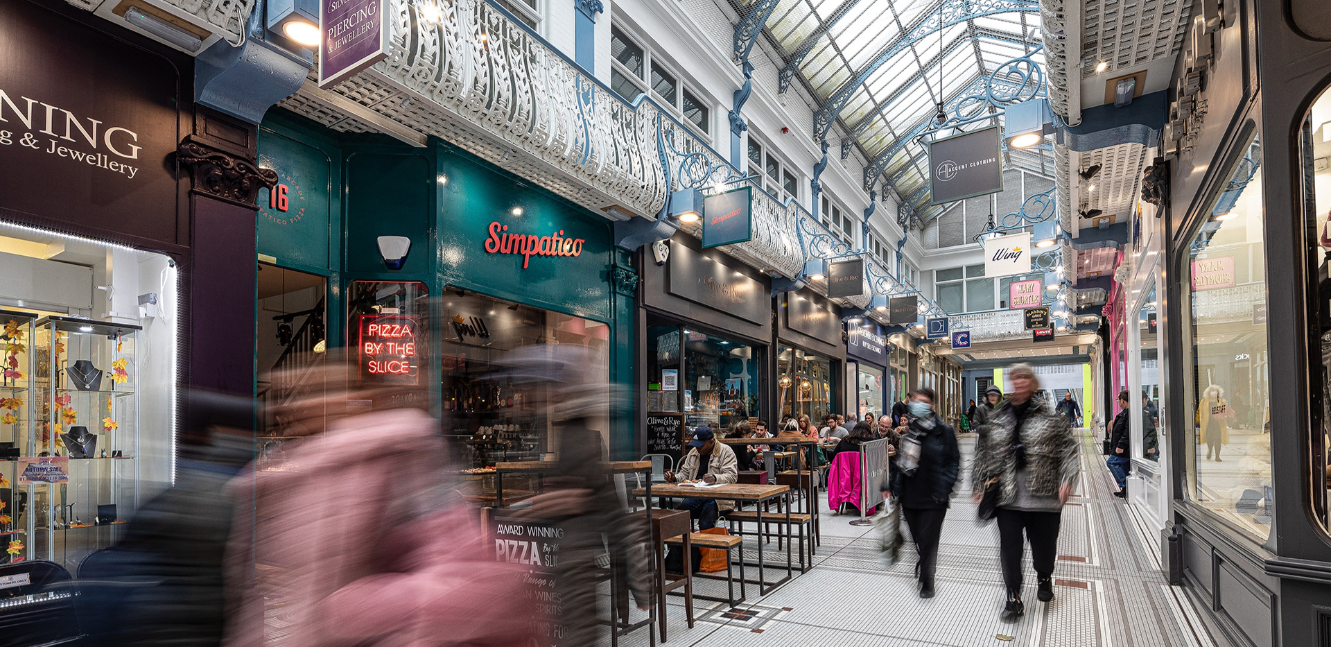 Queens Arcade interior